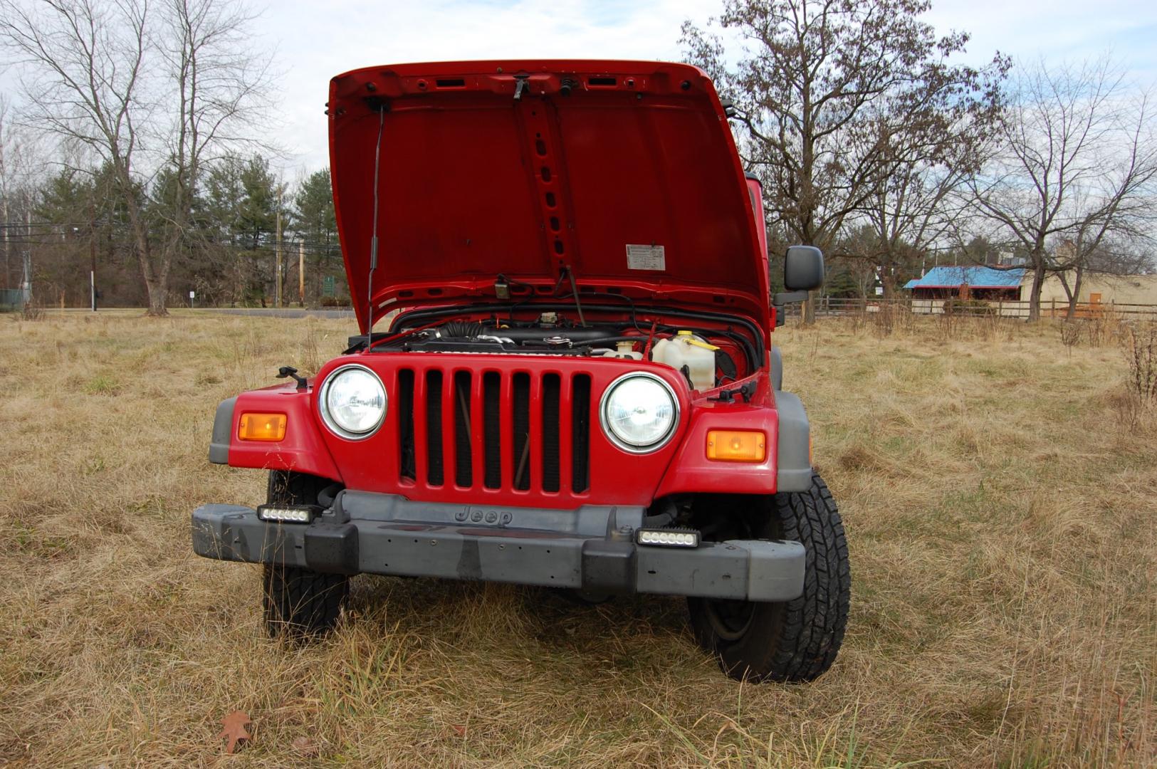 2004 RED /Grey Jeep Wrangler (1J4FA49S24P) with an 4.0 Liter 6 cylinder engine, Automatic transmission, located at 6528 Lower York Road, New Hope, PA, 18938, (215) 862-9555, 40.358707, -74.977882 - Very clean, great running 2004 Jeep Wrangler Sport.... 4 Wheel drive, 4.0 Liter in line 6 cylinder engine, automatic transmission, tilt wheel, dual front air bags, AC/Heat, Kenwood AM/FM/CD/USB/Aux/BT head unit, 15 " Alloy wheels, 4 Good Cooper Discoverer A/T tires, Hi Intensity headlamps, 2/24 Pa. - Photo#23